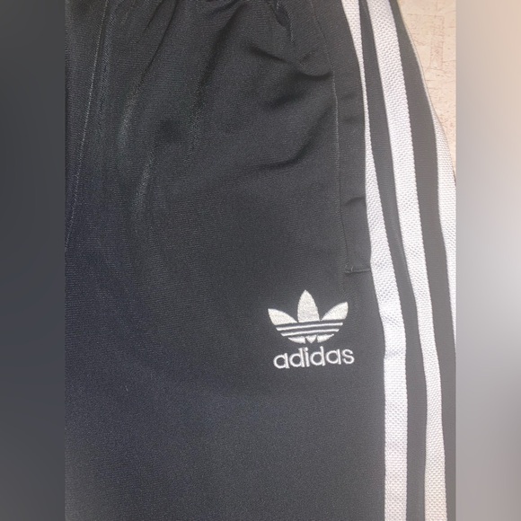 Adidas 3 Stripes Tricot Joggers, Size XS - Picture 3 of 8